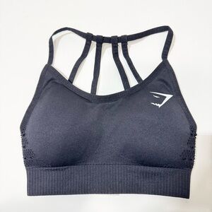 Gymshark Energy Seamless Sports Bra Size XS Wireless Racerback Activewear NWT